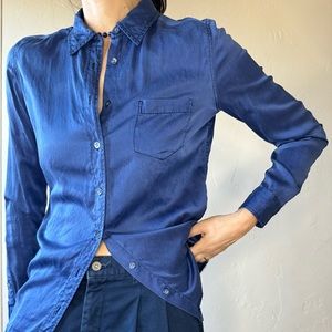 Equipment silk blouse small